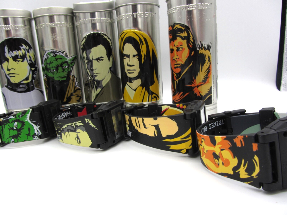 Star Wars Burger King 6 Watch Set