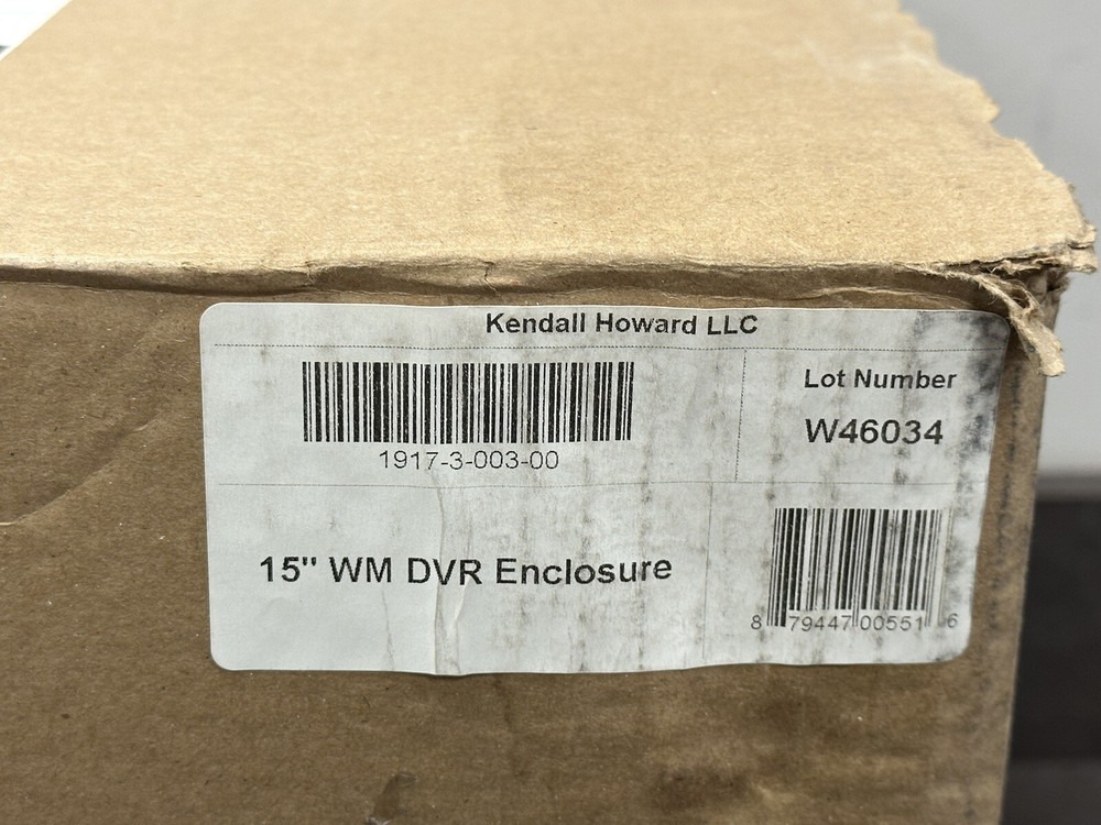 Kendall Howard DVR Security Lock Box (15")