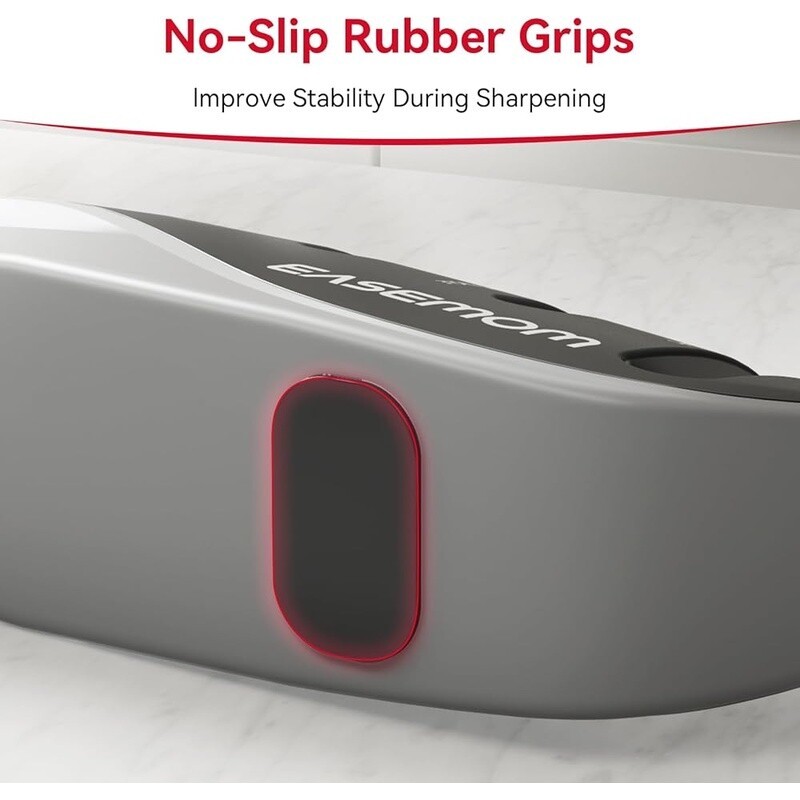 Kitchen Knife Sharpener 5 Adjustable Angles Ergonomic Handheld Tool Coarse Fine