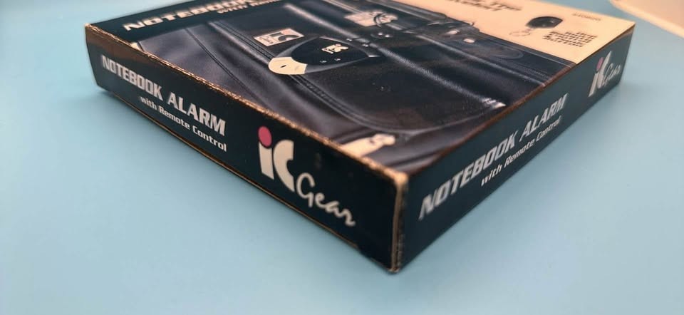 Notebooks Alarm w/ Remote