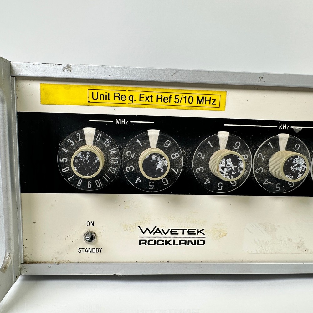 Wavetek Rockland 5120a DC-2MHz Programable Frequency Synthesizer