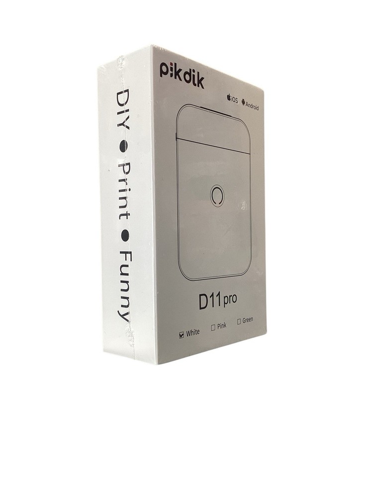 Mini Bluetooth pik dik d11 pro label maker For IOS & Android