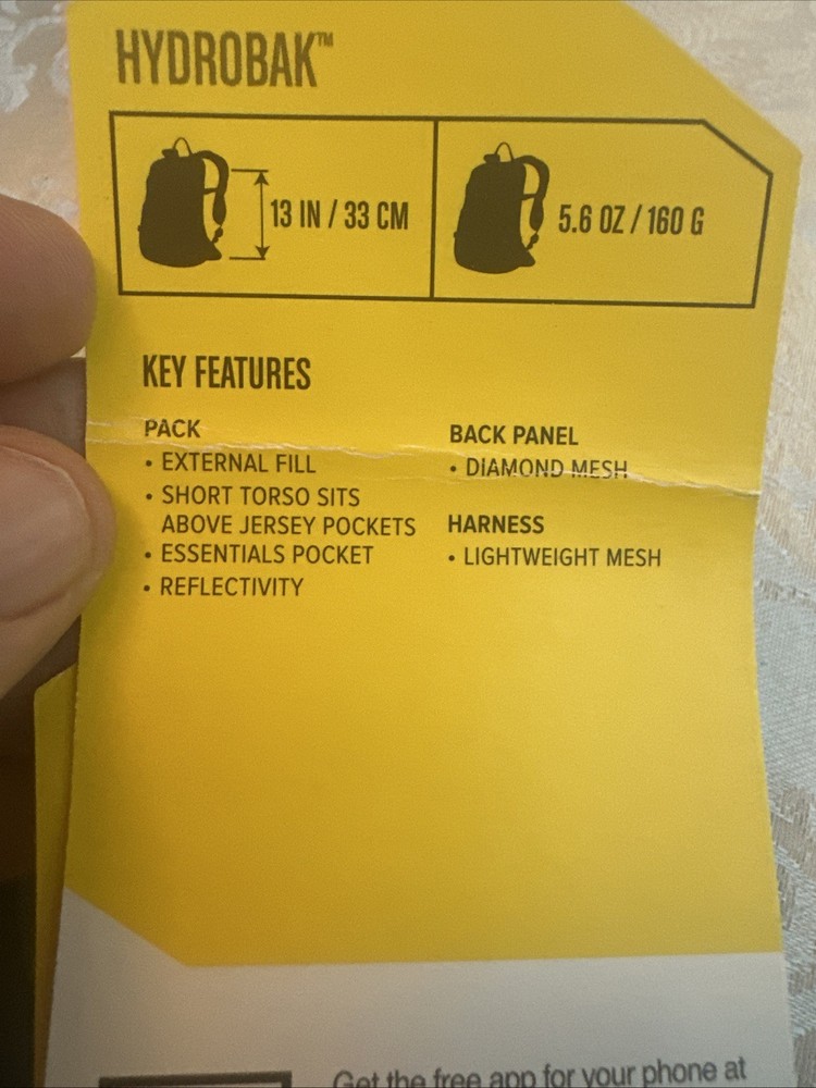 camelbak hydration pack Black 50 Oz Lightweight