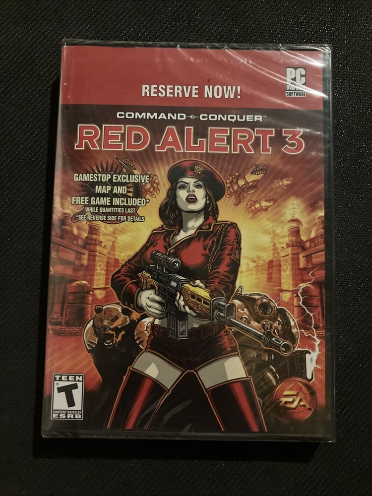 Red Alert Limited Exclusive PC New Sealed Command Conquer