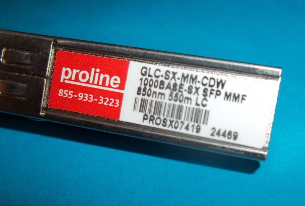 PROLINE GLC-SX-MM-CDW 100BASE-SX SFP TRANSCEIVER MODULE (BIN85)