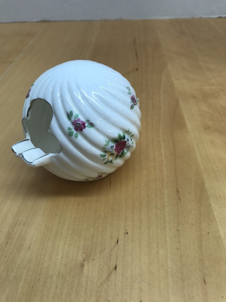 Vintage, Moss Rose Covered Ashtray
