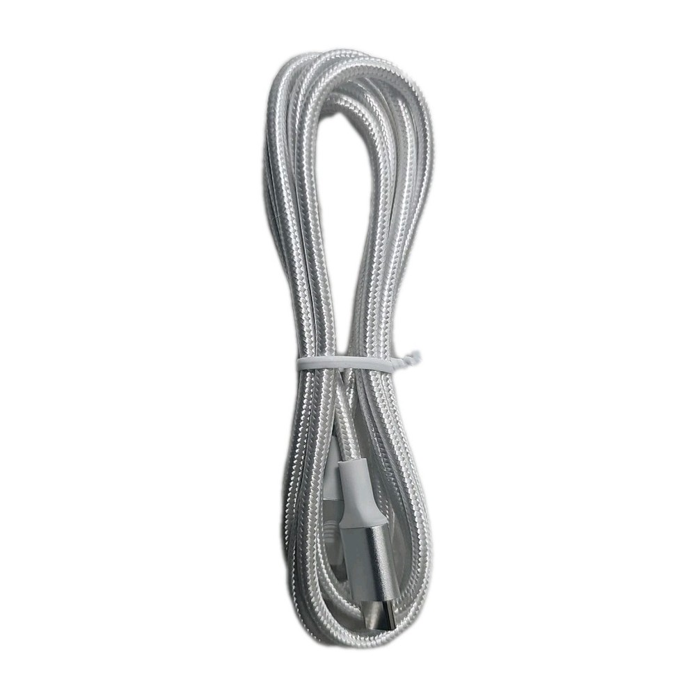 At&t Usb-C To iPhone Cable Braided White