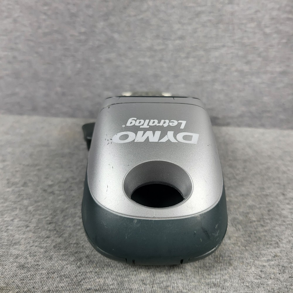 Dymo LetraTag LT-100H Portable Label Maker Gray Silver Tested Working