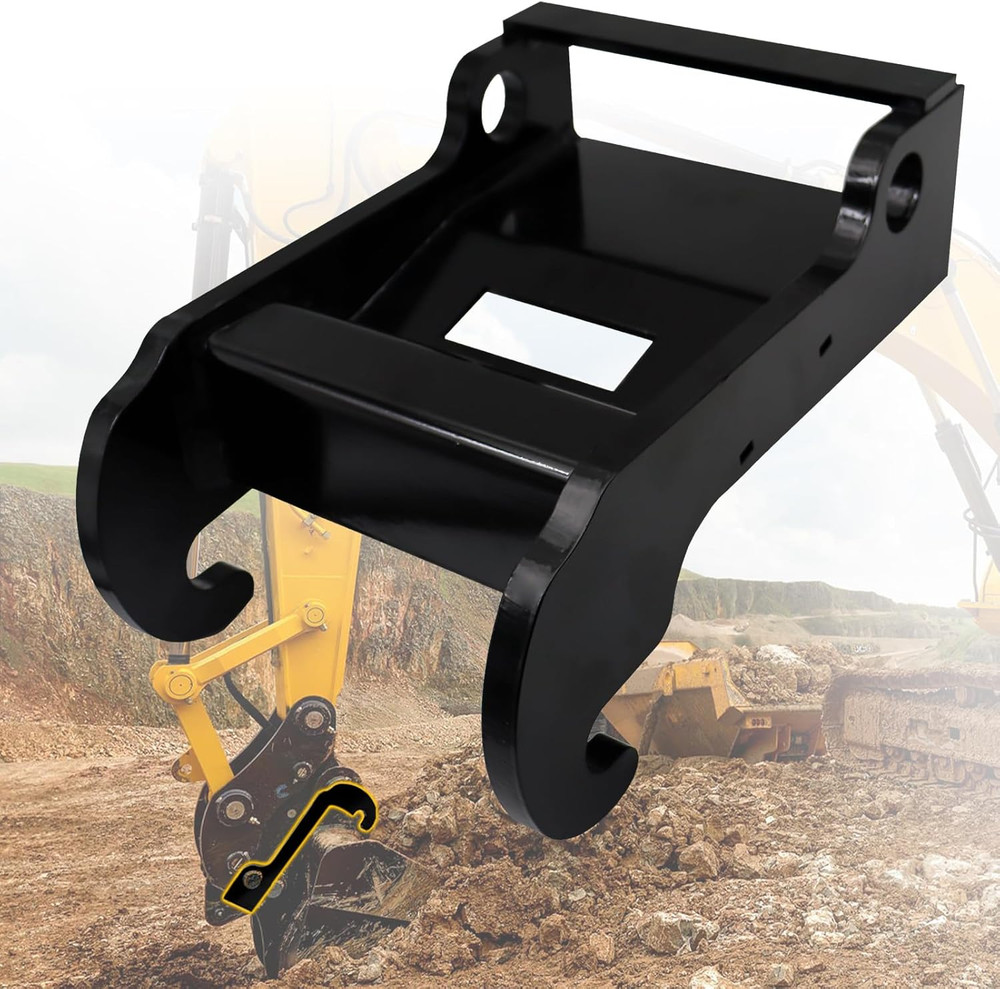 Mini Excavator Quick Change Coupler Bracket for Bobcat E Series, Steel Attachmen