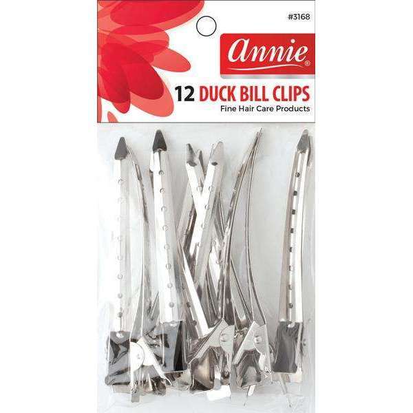 Annie #3168 Duck Bill Clips 12Ct (2 pack)