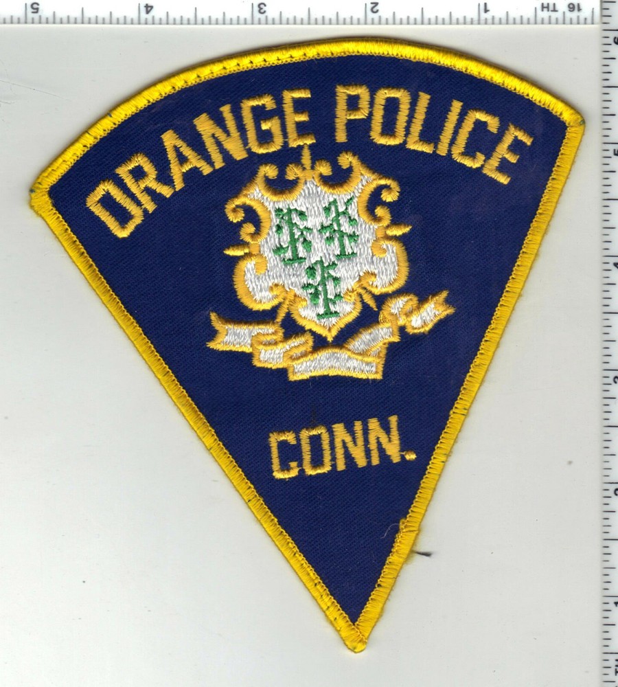 Orange Police (Connecticut) 1st Issue Uniform Take-Off Shoulder Patch
