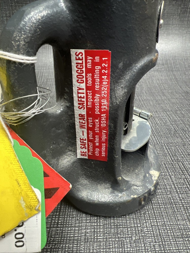 MORSE STARRETT MO-ST TOOLS Model No. 1 CABLE CUTTER - With Papers