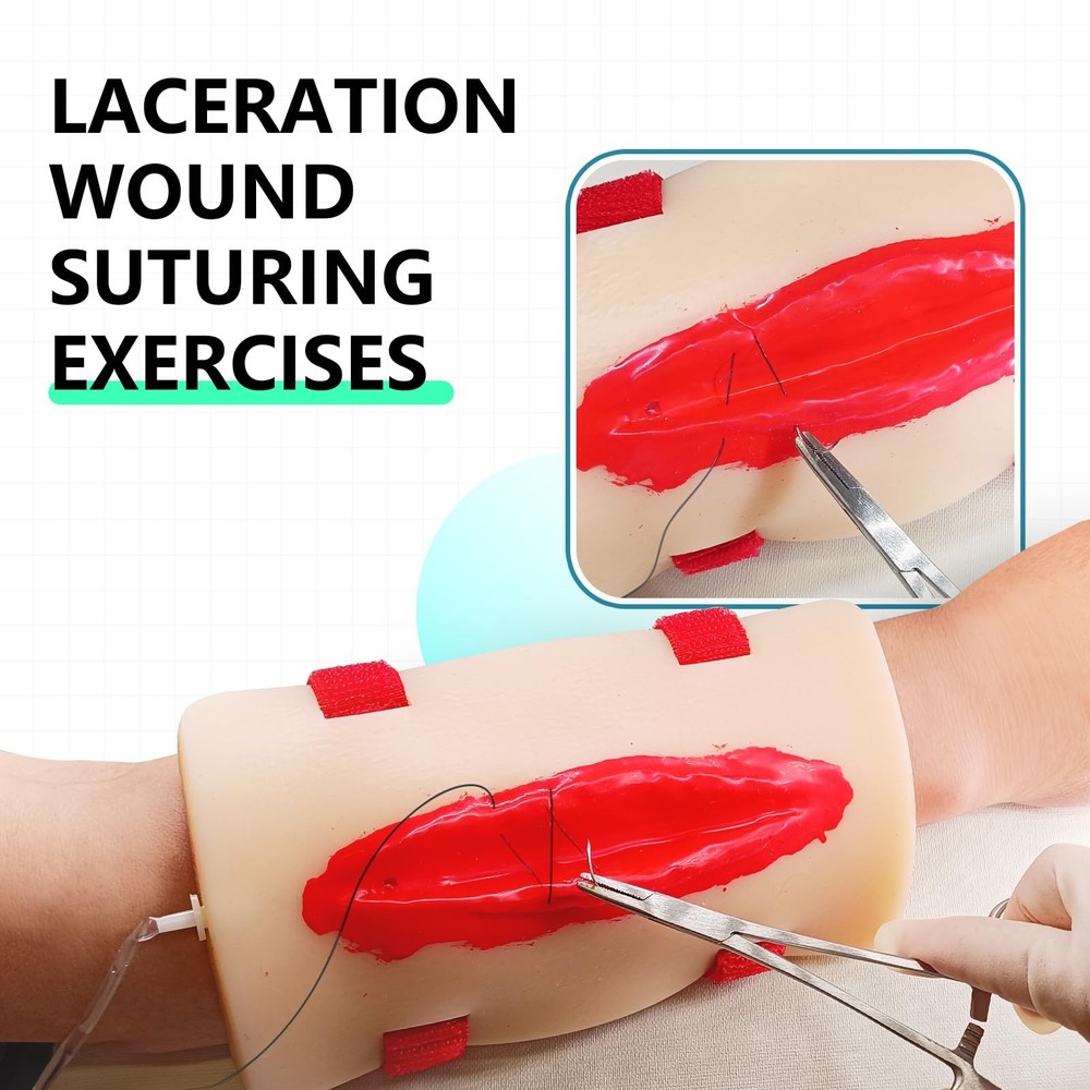 2Pcs Wound Packing Task Trainer, Bleed Control Tourniquet Basic...