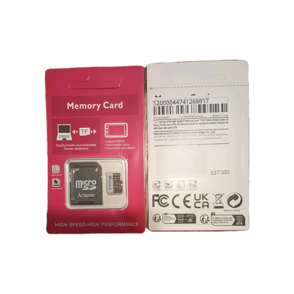 2Tb micro sd card ( SD memory card)
