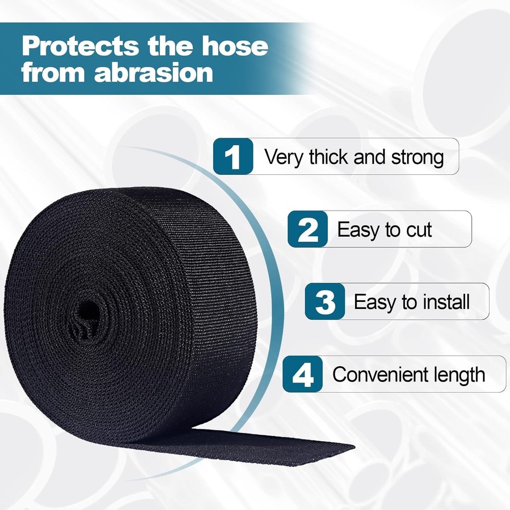 1.25" ID Nylon Cable Protector Sleeve 25ft