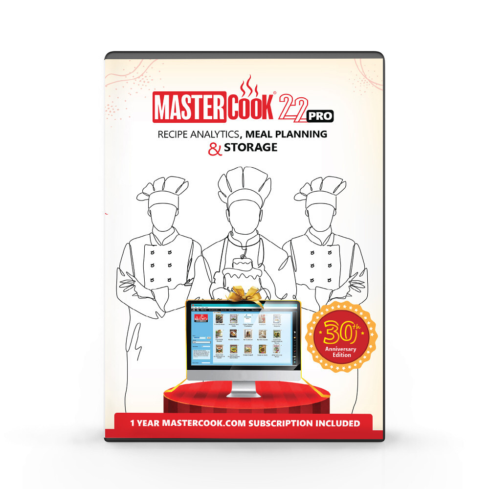 MasterCook 2022 PRO for PC DVD NEW!