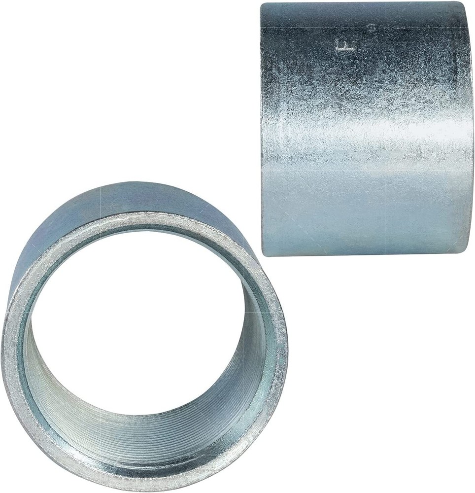 1-1/4" Straight Merchant Steel Coupling With Galvanized Coating