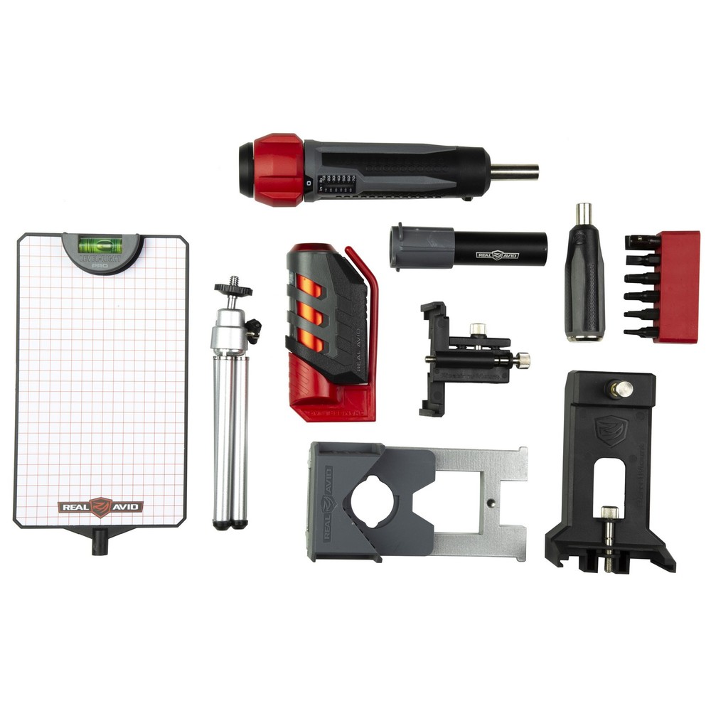 Real Avid Master Scope Mounting Kit, Scope Mounting Tool Kit, Black AVMSMK