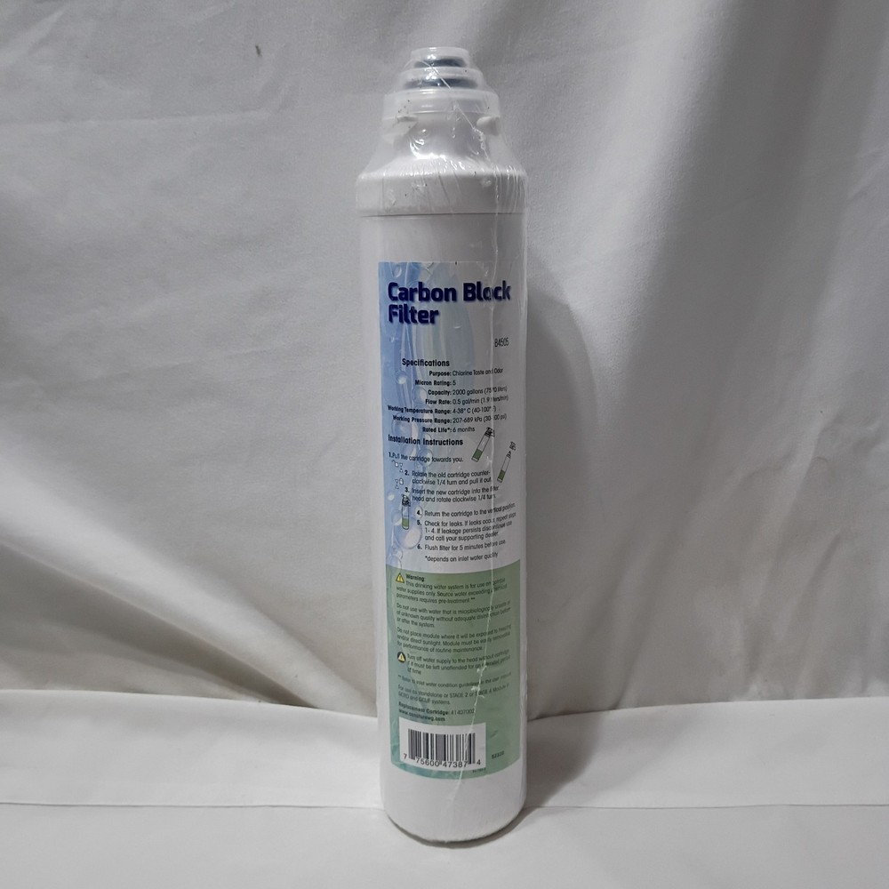 Aqua flo 41407002 Quick Change Carbon Block Water Filter 5 mic New