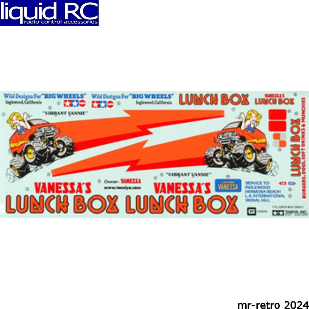 Tamiya 9495470 Sticker CW-01 Lunchbox
