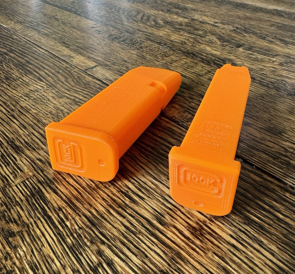 Safe Practice Aid Glock 19 15-Round Dummy Training Magazines (Pair) Non-Function