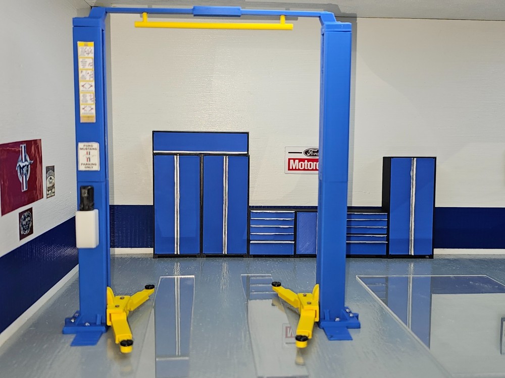 1 18 scale garage diorama accessories