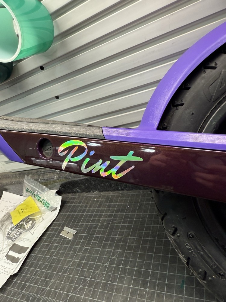 Onewheel Pint Decals - Oil slick