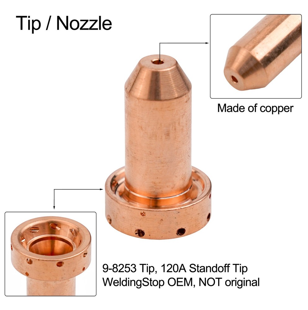 Nozzle Welding Tools 9-8253 Plasma Cutter Protective Torch Consumables