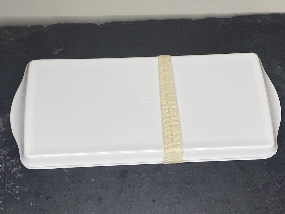 Dog Print Rectangular Serving Dish By Max Studios Brand New