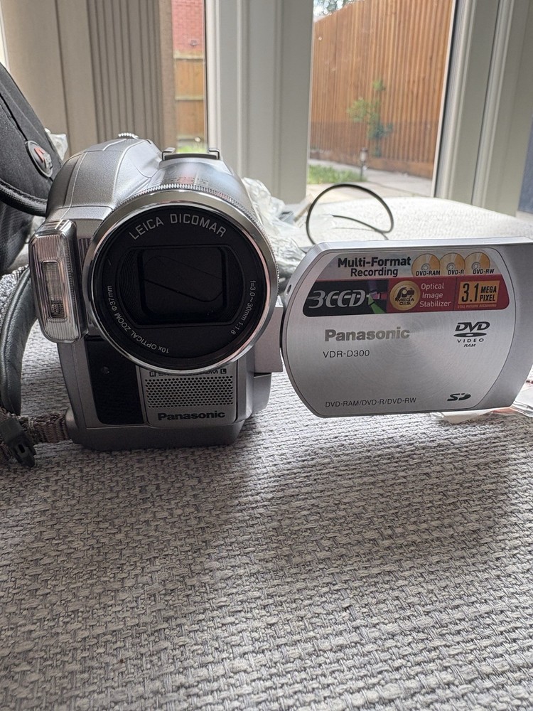 Panasonic VDR-D300 Camcorder + Accessories. Fully Working ✅