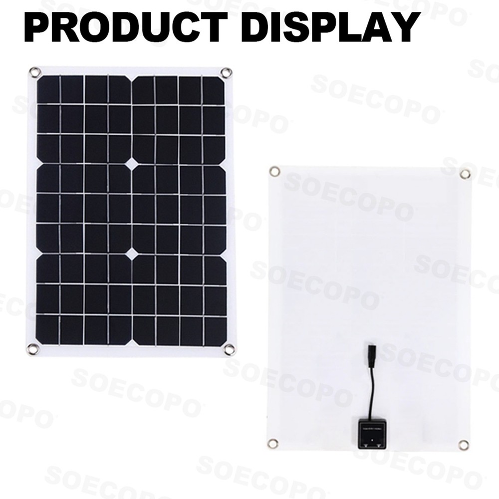 20000W Solar Emergency Power Supply | 500W Panel + 100A Controller + Inverter