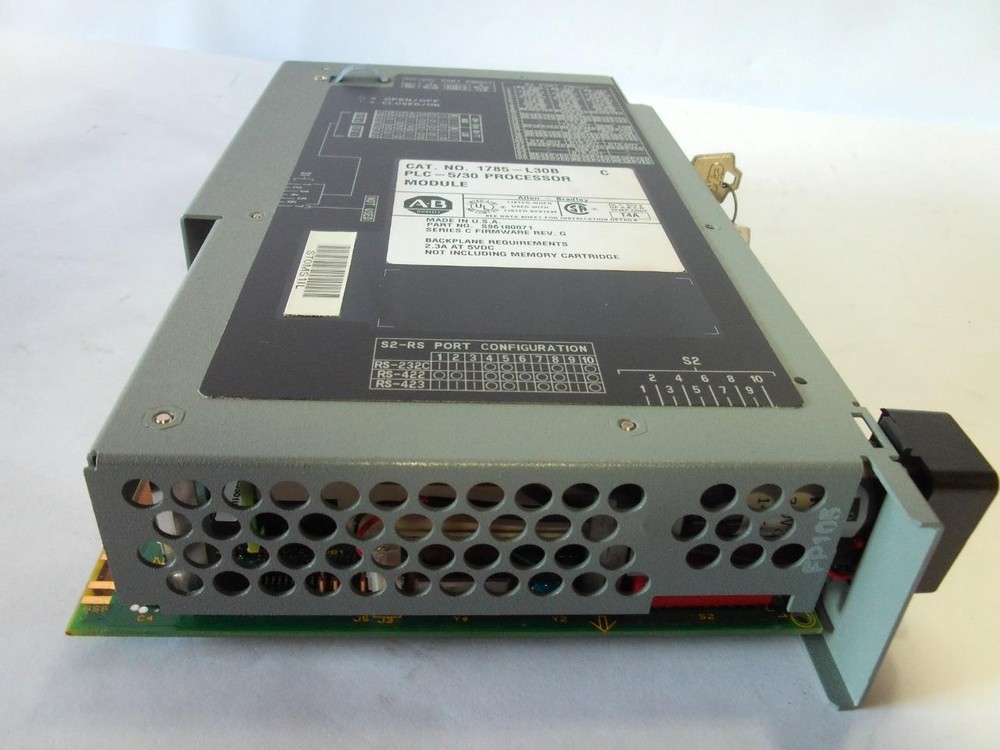 Allen-Bradley 1785-L30B C PLC-5/30 Processor Module Series C S96180071