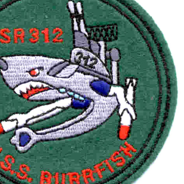 USS Burrfish SSR-312 Small Patch