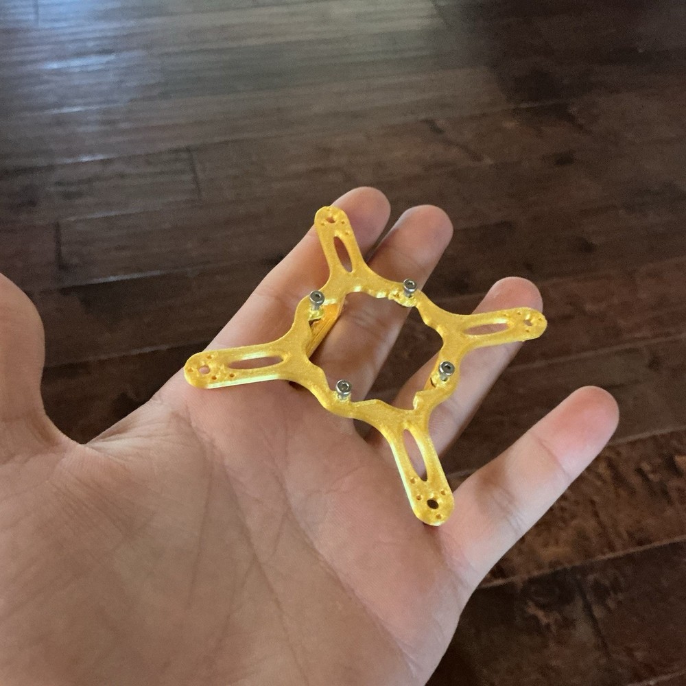 Tiny Whoop Guard-less X-Frame (Reinforced Material) Ultra Durable Drone Frame