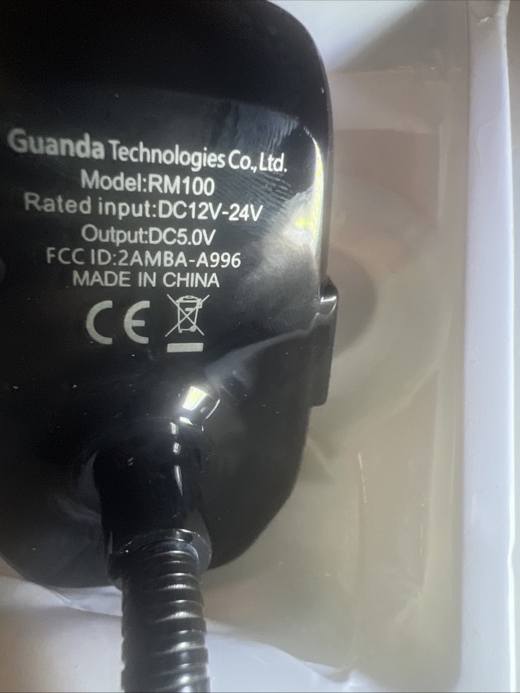 New Bluetooth RM100 Multifunction Wireless Car FM Transmitter Kit- Black