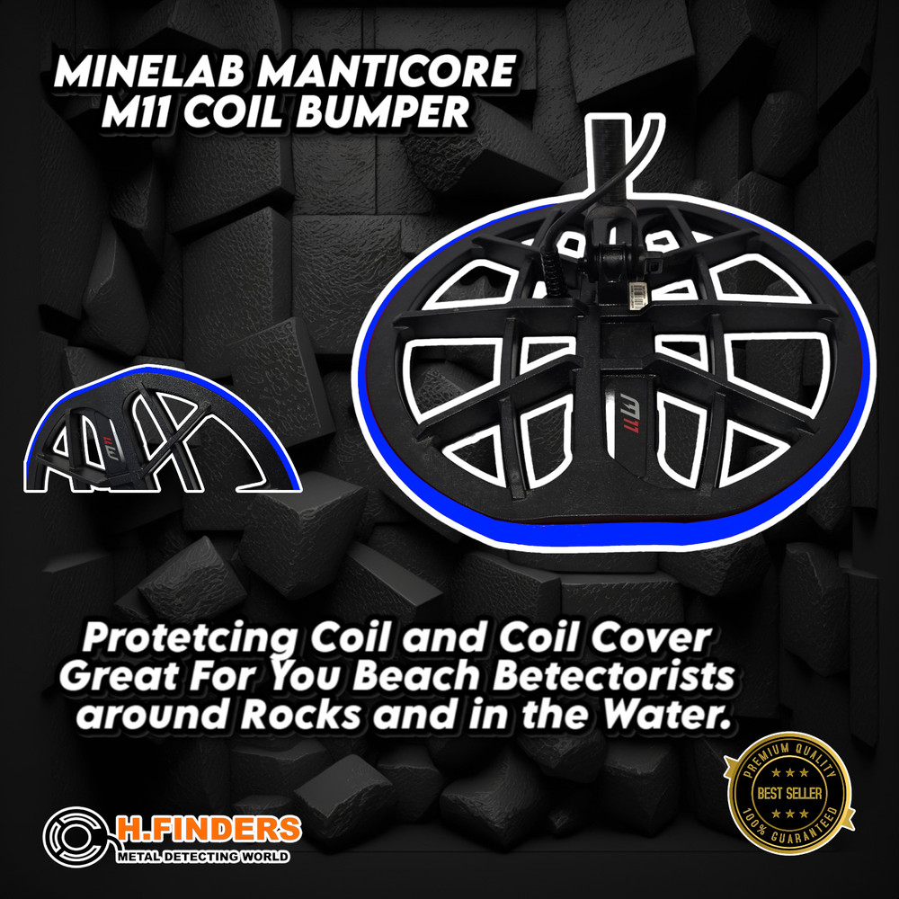 Minelab Manticore M11 Coil Bumper Blue