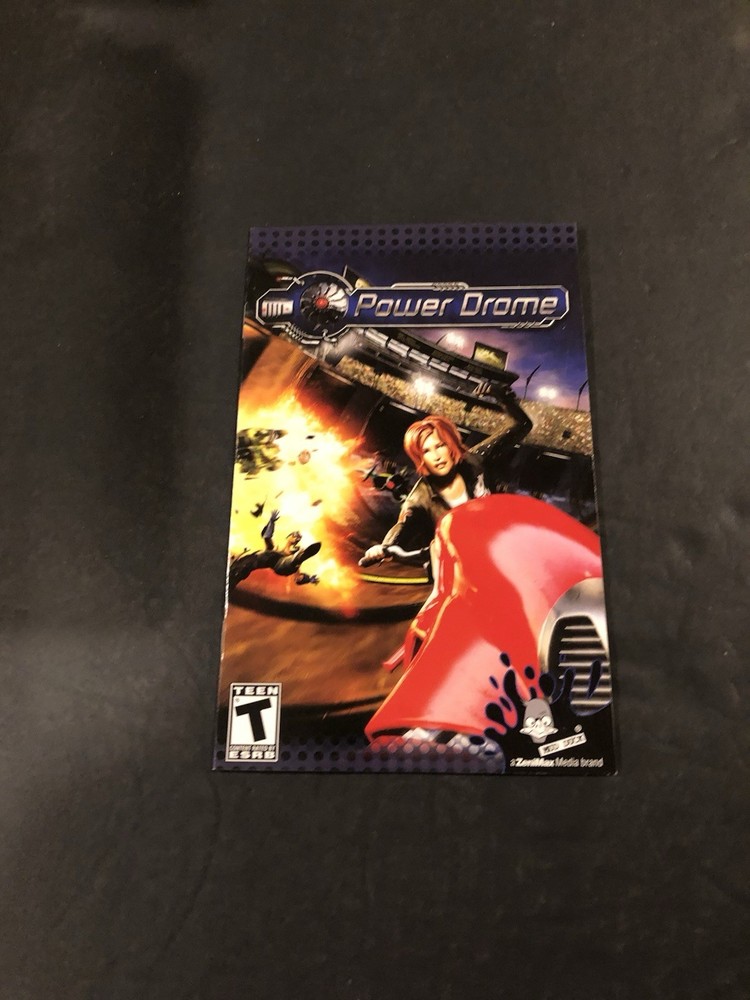 power drome ps2 Manual Only