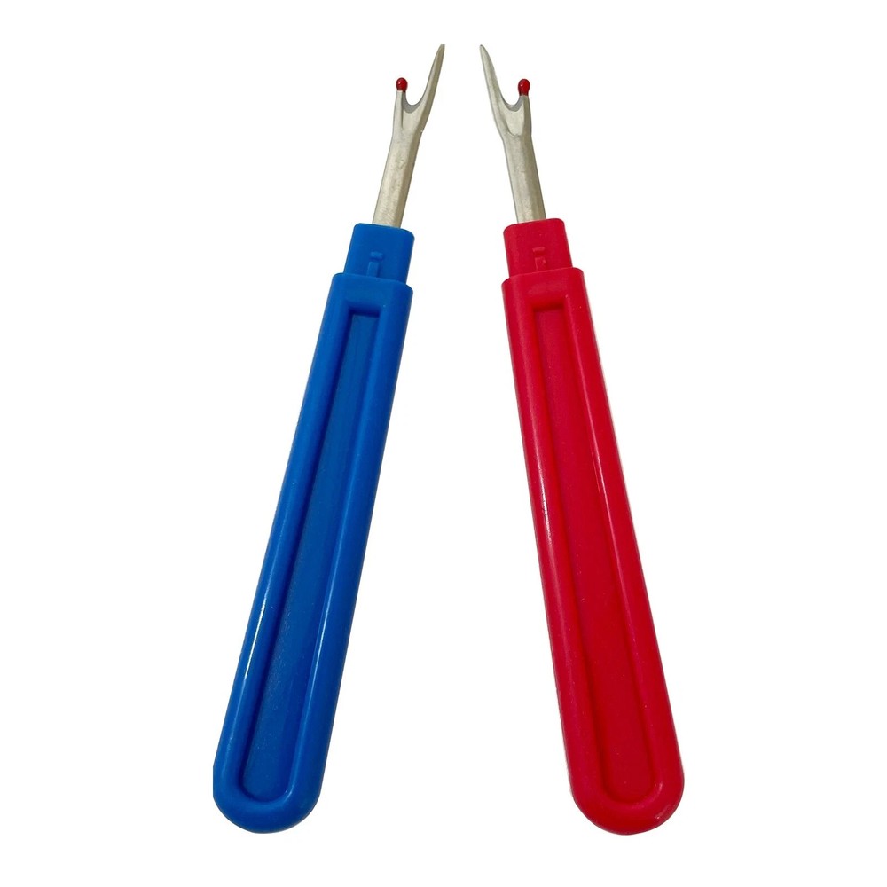 4pcs Handle Seam Rippers Thread Remover Tool Clothes Stitching Thread Unpicker.