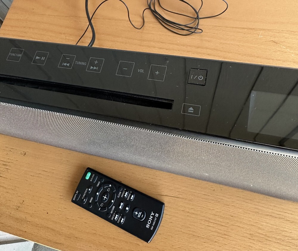 Sony CMT-X5CD CD Player/Bluetooth Wireless Personal Audio System CD NOT WORKING