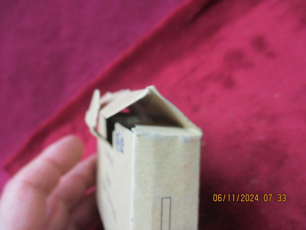 Vintage USGI Caliber .30 M1909 Blank Ammo Box, (EMPTY)