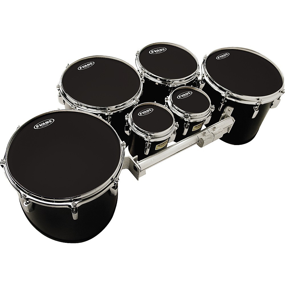 Evans MX Black Tenor Head Black 13 in.