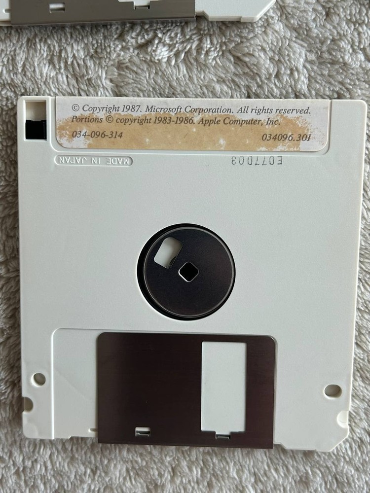 Microsoft Word 4.00 AE for Apple Macintosh Systems