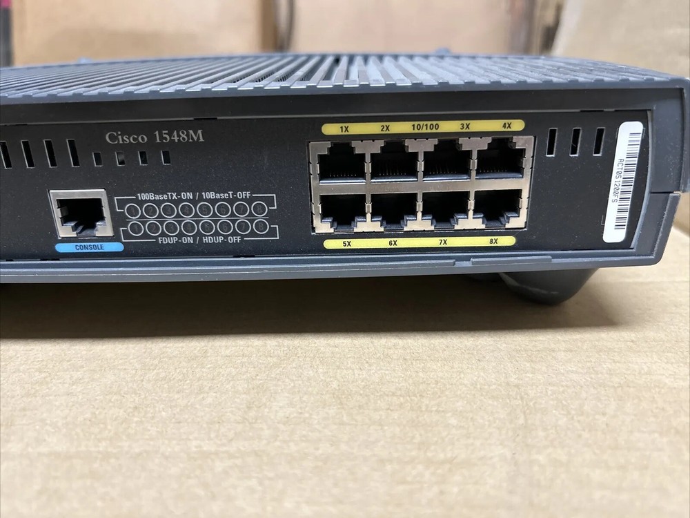 Cisco Micro (CISCO1548M) 8-Ports External Switch Managed