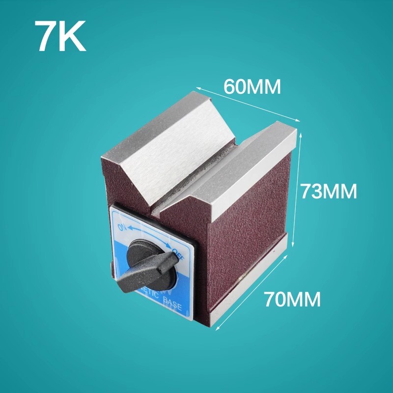 KV-2 Magnetic Triangular Table Right Angle Magnetic Base Laser Machine V Type