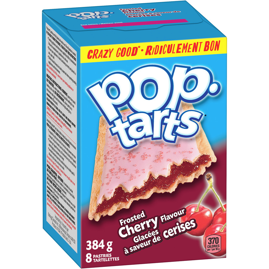 2-Pack Kelloggs Poptarts Pastries Frosted Cherry Flavour