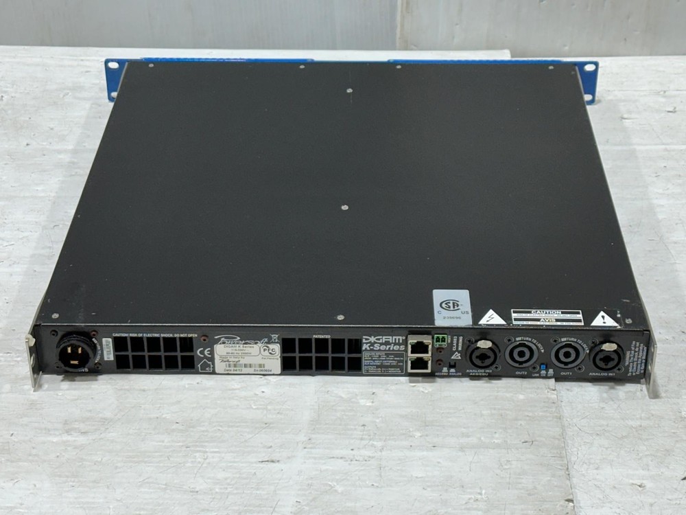 Powersoft DSP K6 7200W Power Amplifier #212 (One) TrueHeartSound
