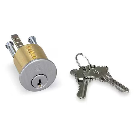 Alarm Lock Cer-Kd Exit Alarm Cylinder, Keyed Different