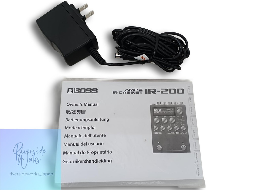 BOSS IR-200 Preamp/IR Loader Effect Pedal JP