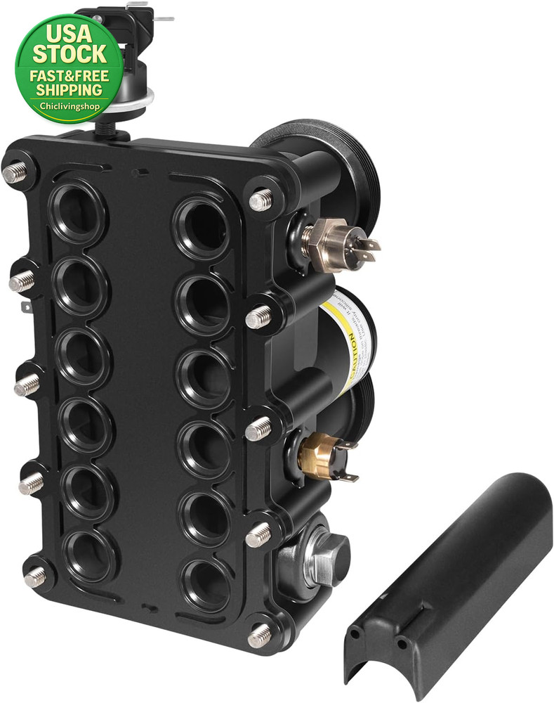 Pool Heater Manifold Replacement Kit Compatible Mastertemp Max-E-Therm