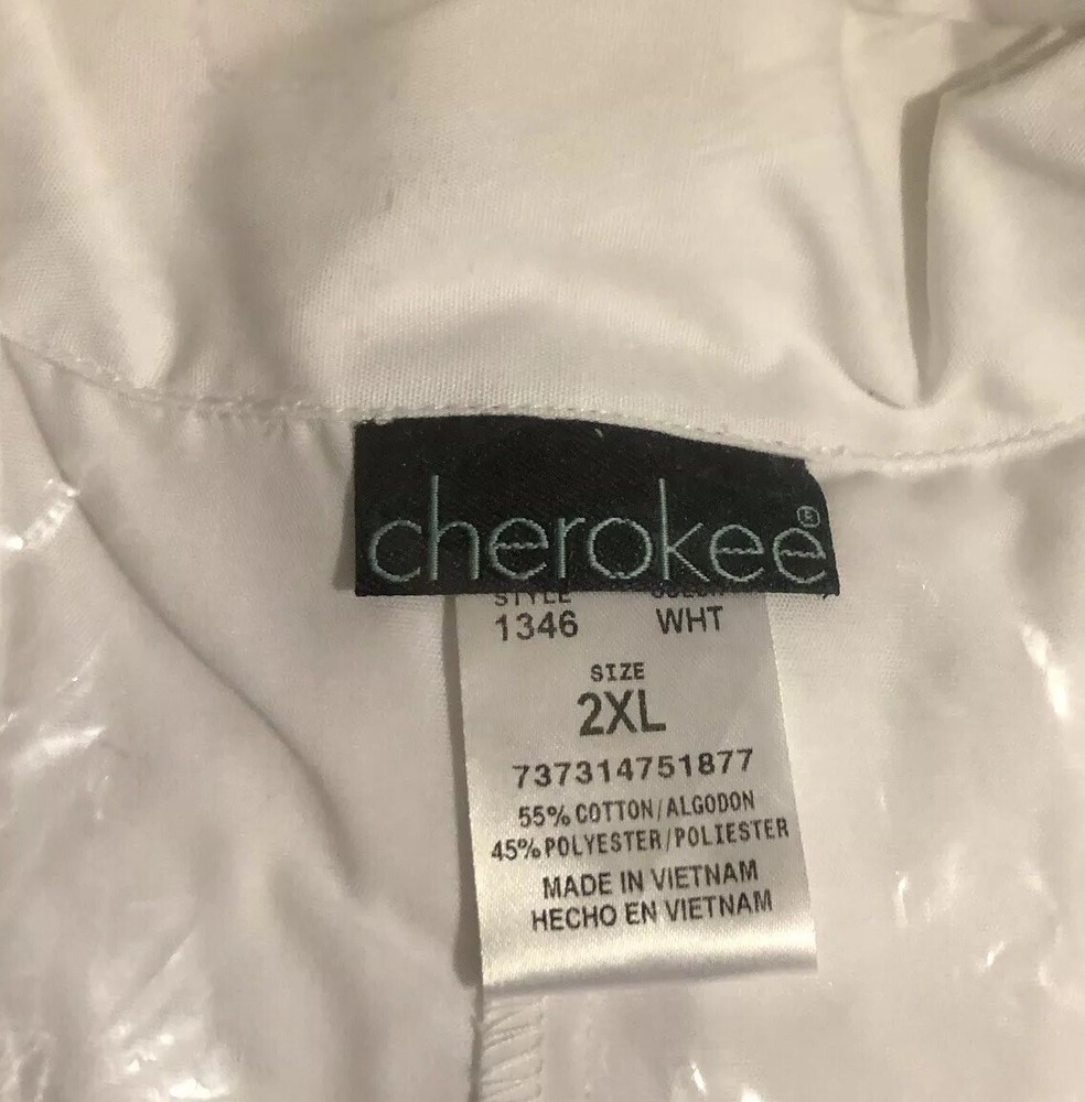 Cherokee Lab Coat Unisex 2XL  OG